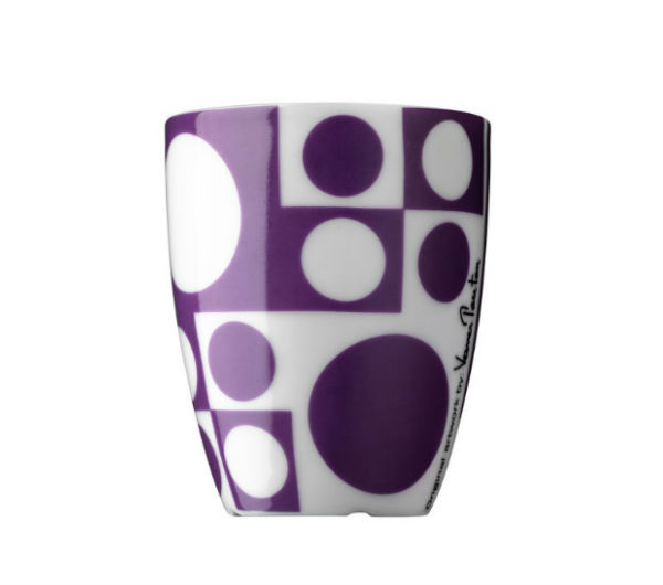 "PANTON" espresso cups purple